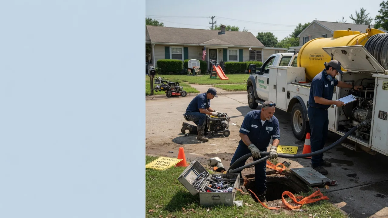 Septic Tank Pumping in Effort, PA near me